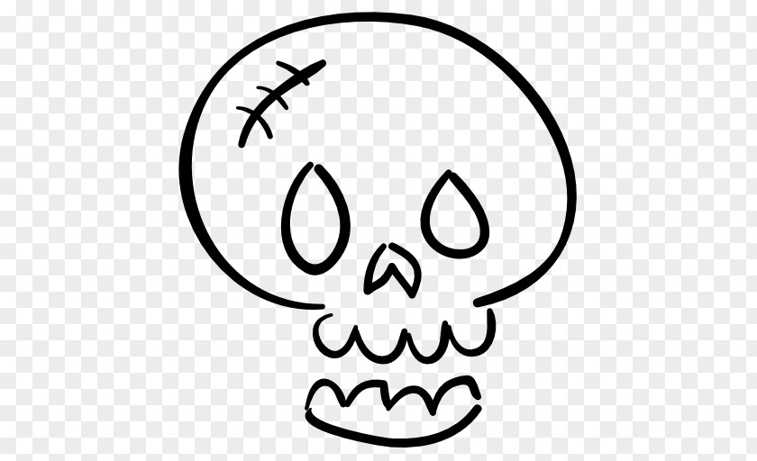 Horror Skull Bone Calavera PNG