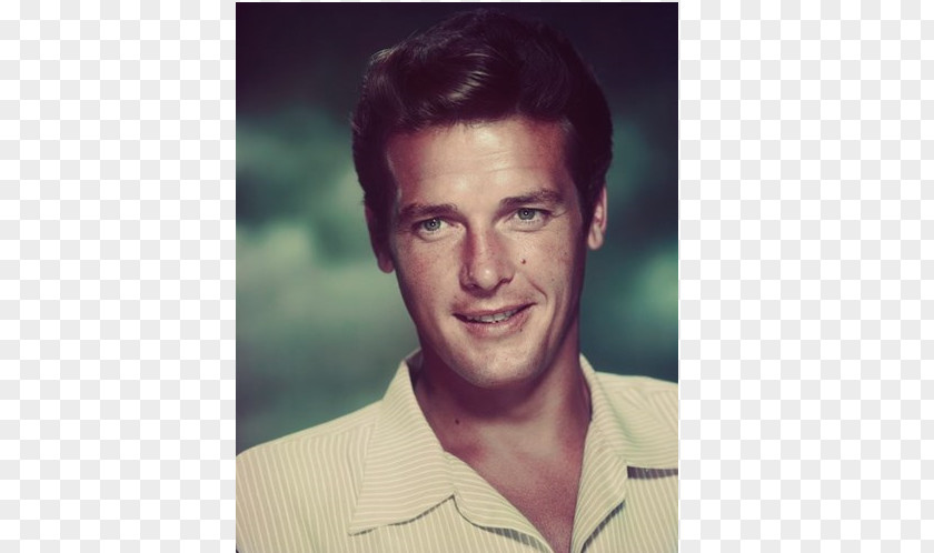 Roger Moore The Saint James Bond Lord Brett Sinclair Actor PNG