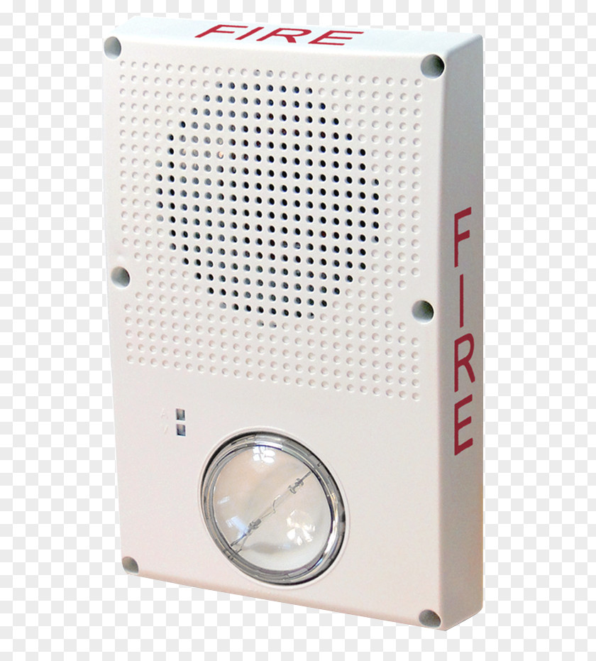 Strobe Light Cooper Wheelock Loudspeaker Fire Alarm System Notification Appliance PNG