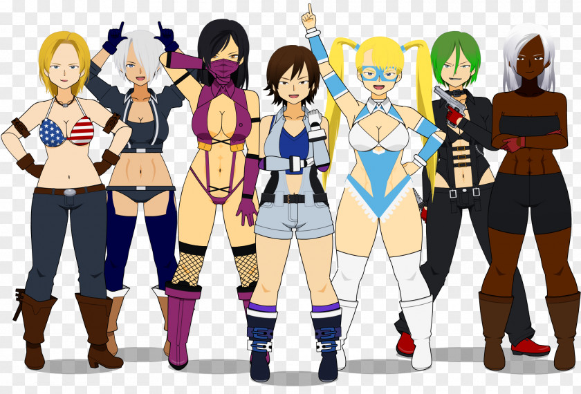 Woman Dead Or Alive Fighting Game Character Video PNG