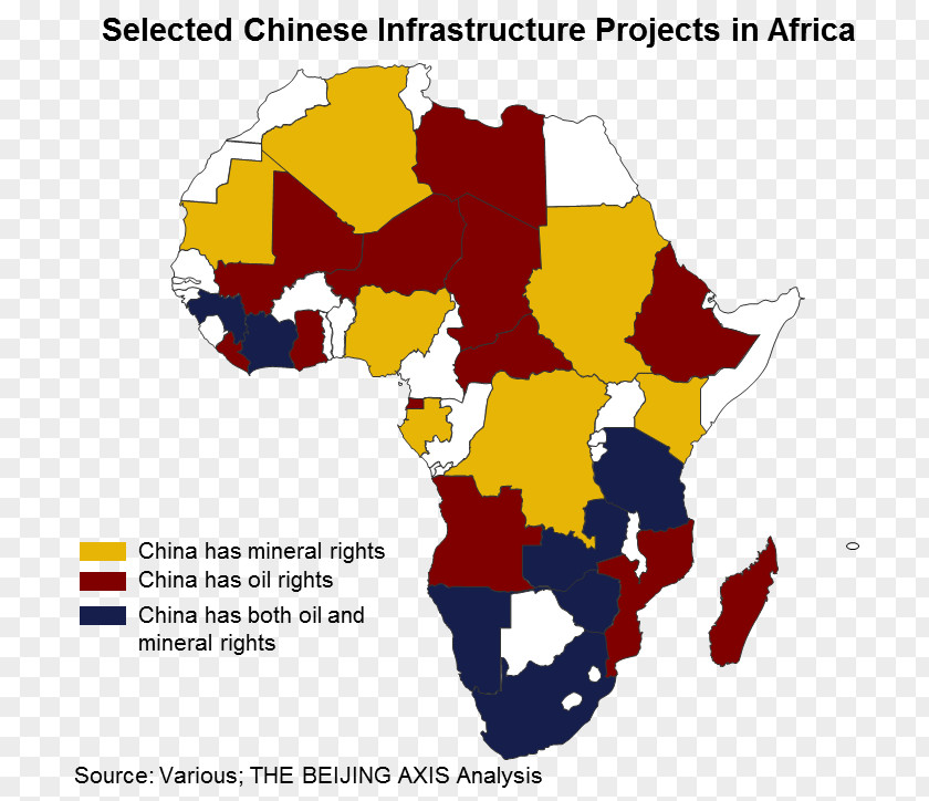 Africa China Map Wind Farm Power PNG