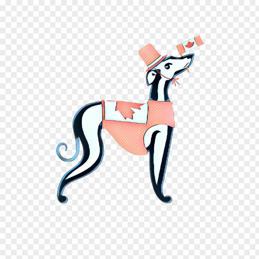 Animal Figure Tail Dog Logo PNG