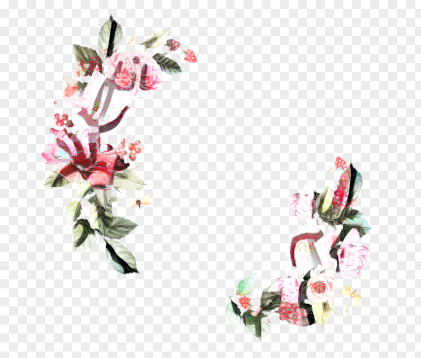Artificial Flower Anthurium Pink Cartoon PNG