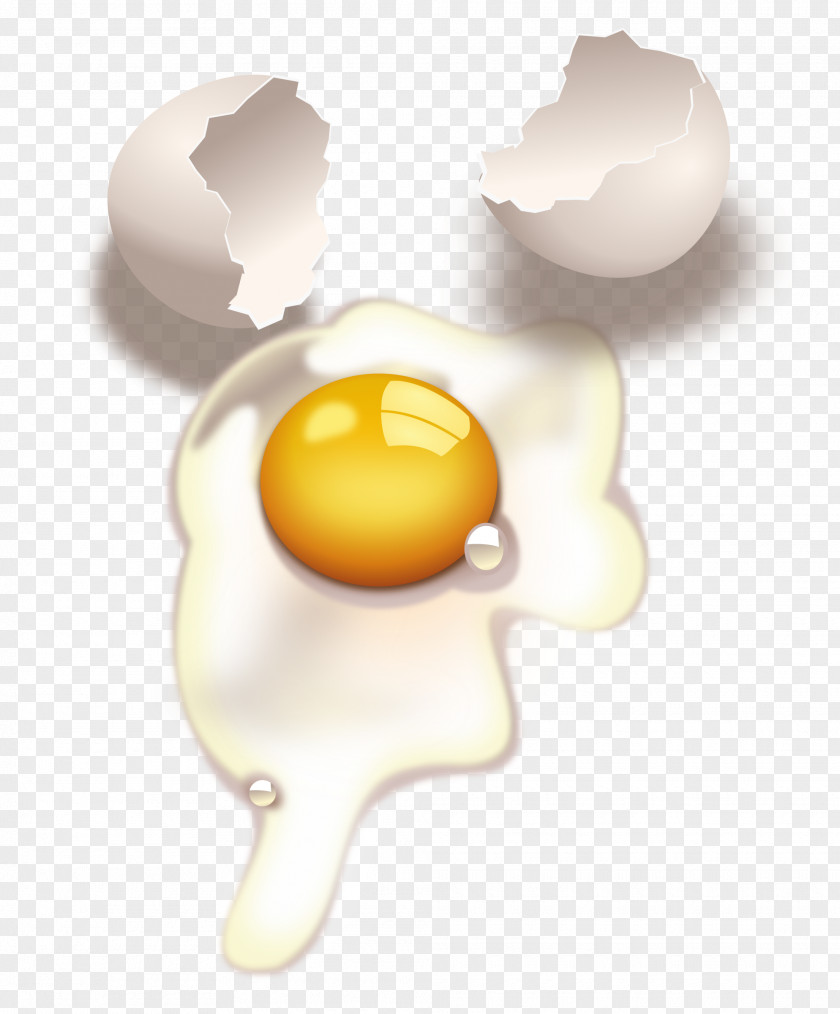 Breakfast Fried Egg White Clip Art PNG