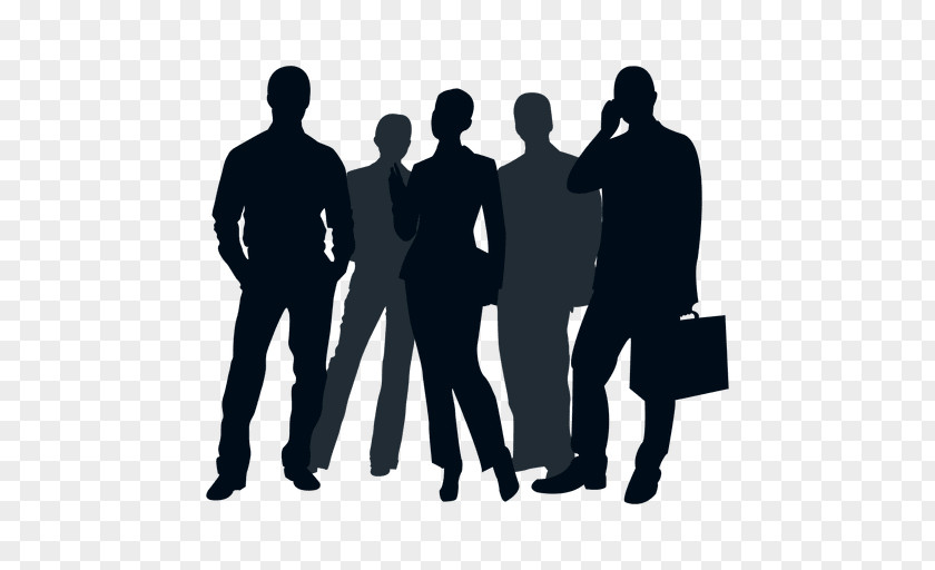 Business People Silhouette ISC Portugal Clip Art PNG
