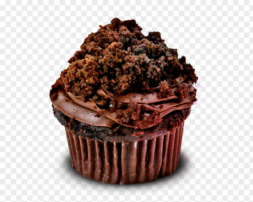 Cupcake Chocolate Cake Muffin Frosting & Icing Mousse PNG