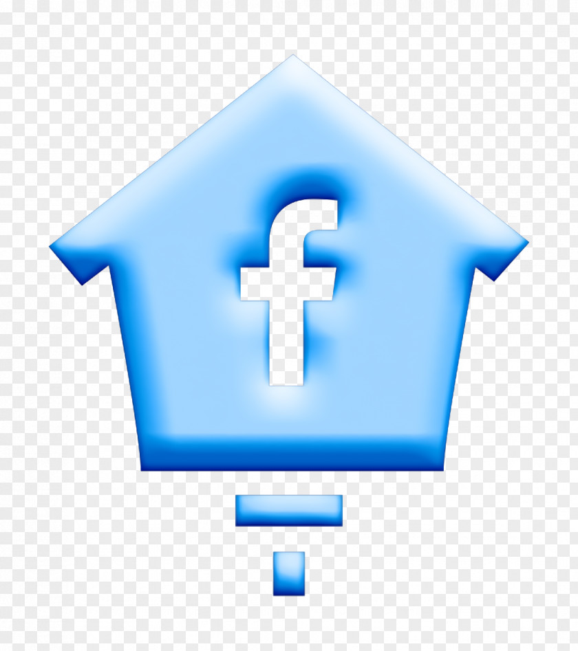 Electric Blue Sign Facebook Icon Social Media PNG