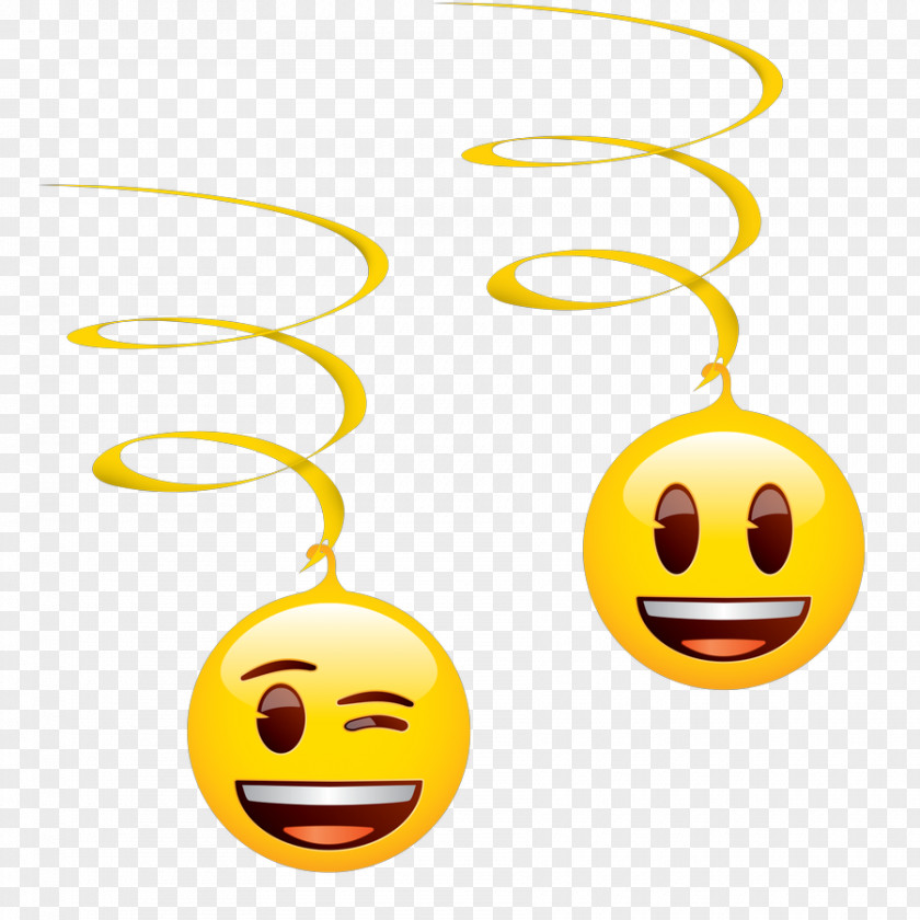Emoji Cup Birthday Party Paper PNG