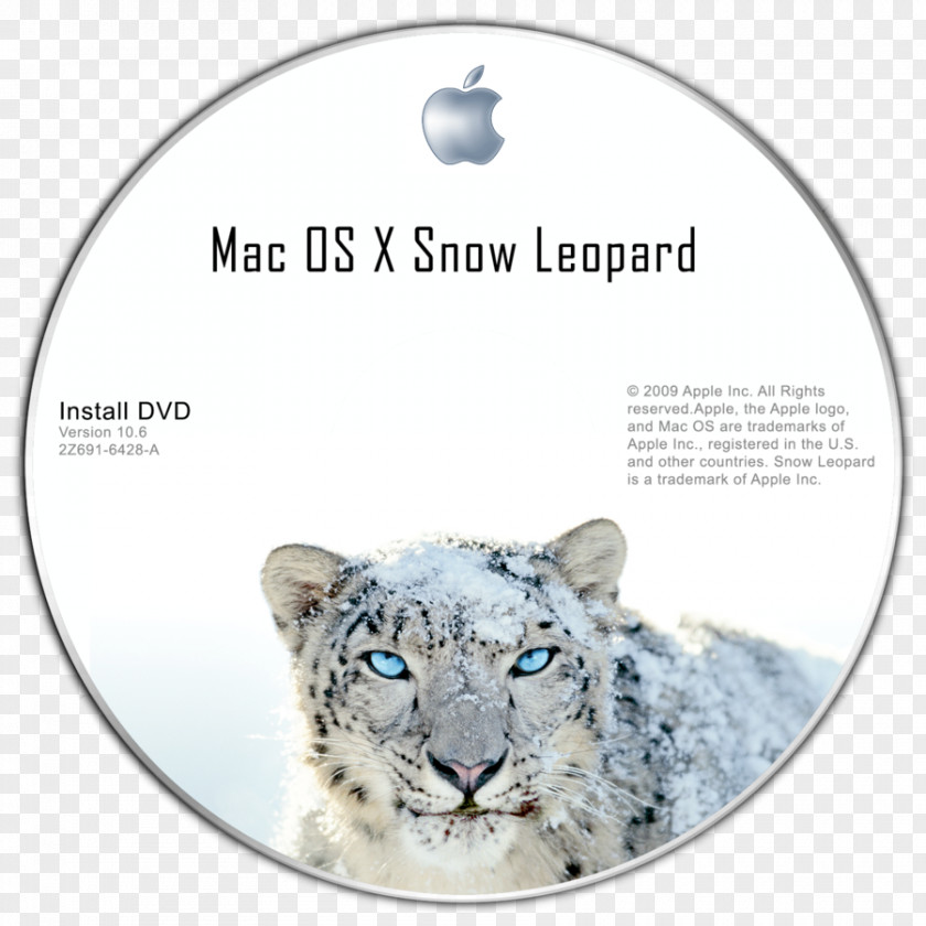 Leopard Mac OS X Snow PNG
