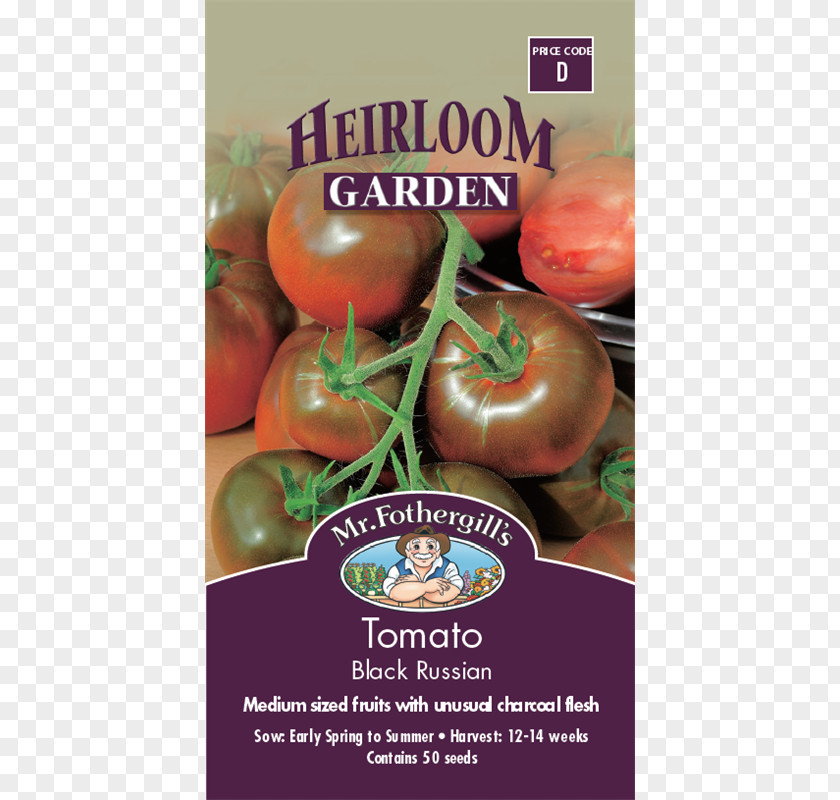 Tomato Heirloom Black Russian Seed Plant PNG