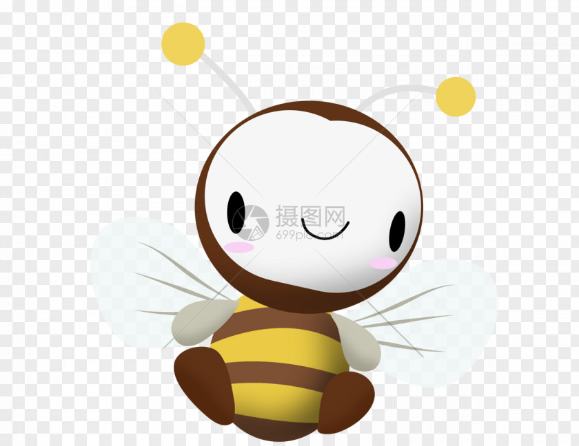 Bee Western Honey Insect Drawing Wasp PNG