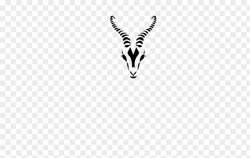Zebra Cattle Antelope White Font PNG