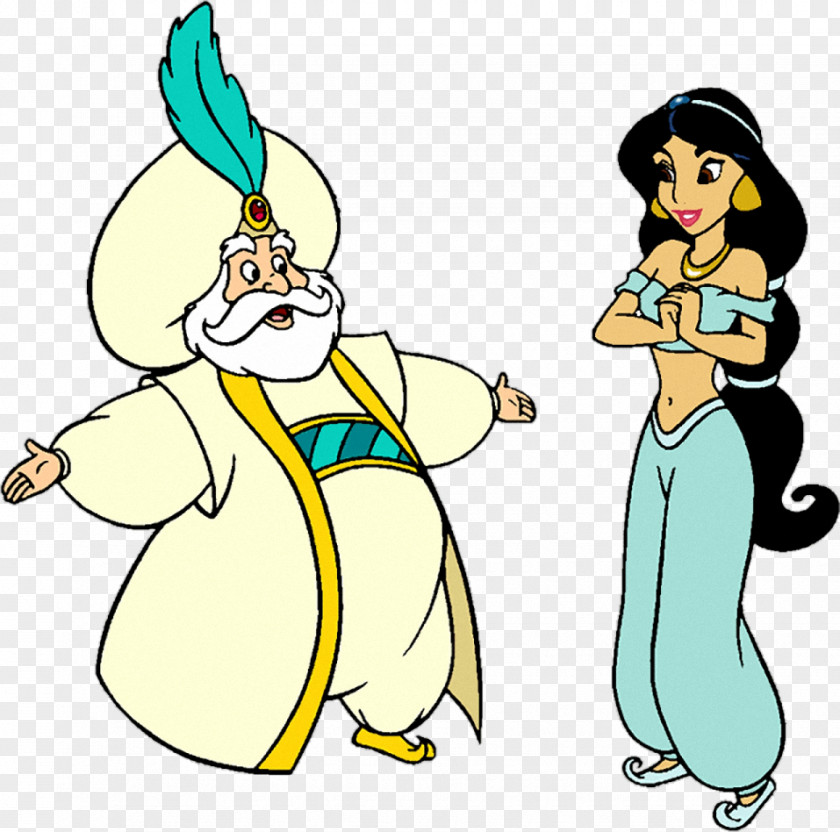 Aladdin Character Princess Jasmine The Sultan Clip Art PNG