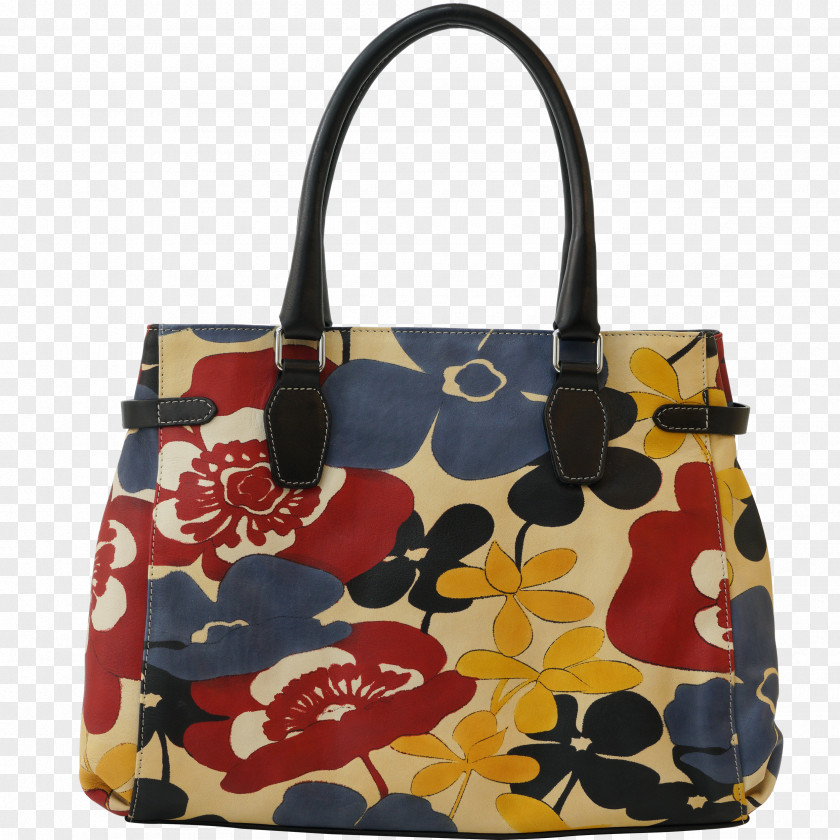 Bag Printed Tote Handbag Leather PNG