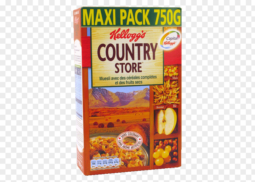 Cereals And Fruits Breakfast Cereal Muesli Country Store Kellogg's PNG