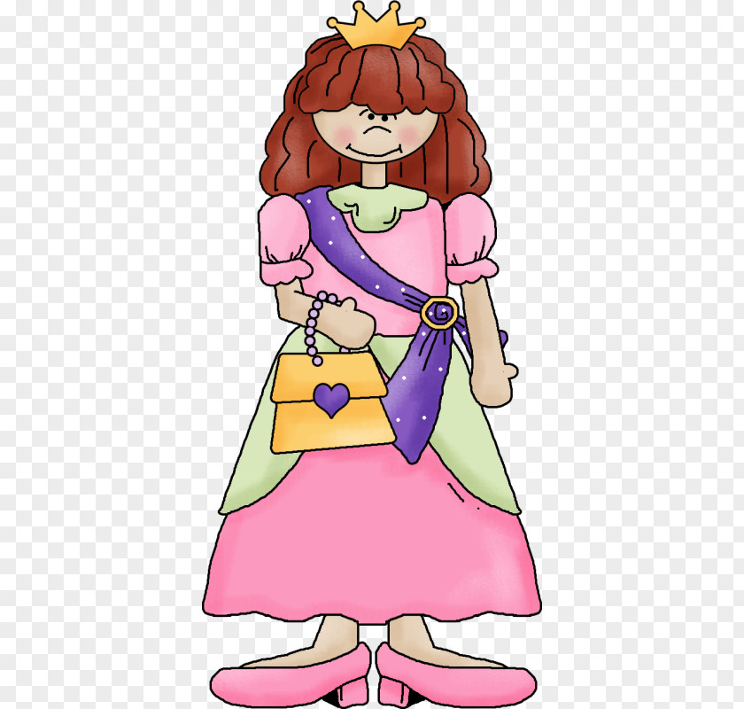 Hand-painted Princess The And Pea Cartoon PNG