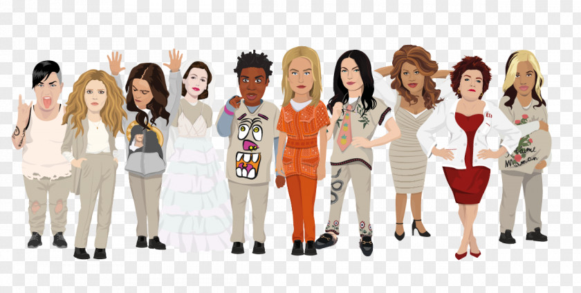 Header Netflix Orange Is The New Black OITNB Campaign Television Show PNG