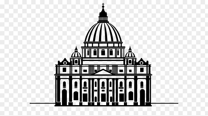 St. Peter's Basilica Drawing Church, Lima PNG