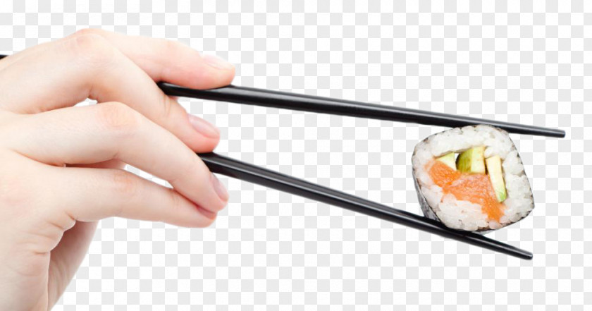 Sushi Chopsticks Japanese Cuisine Makizushi California Roll PNG