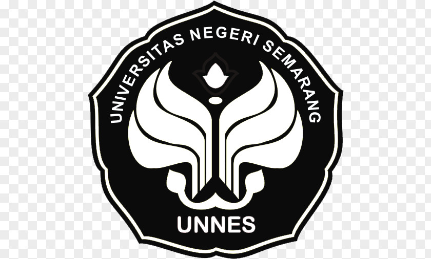 Background Putih Logo Emblem Semarang University Black And White State Of PNG