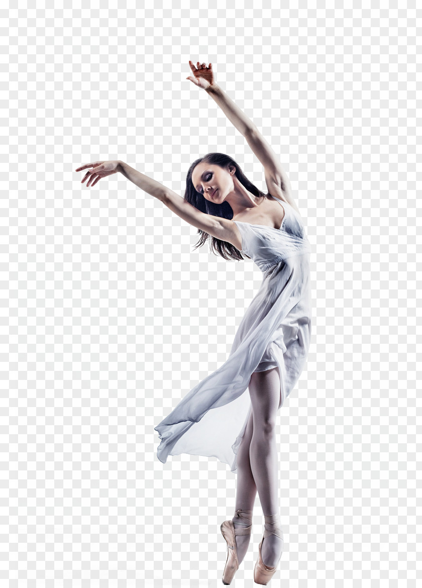 Ballet Woman Dance Portrait PNG