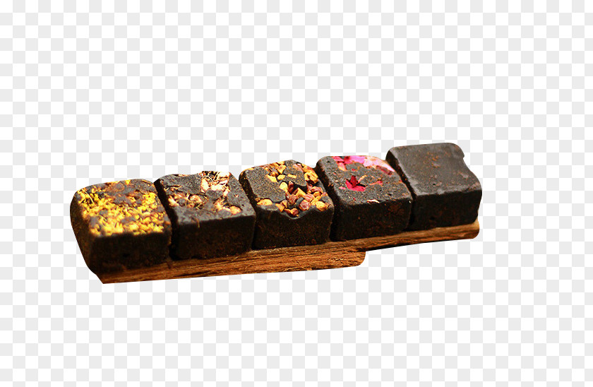 Characteristics Of Flowers Black Sugar Ginger Tea Fudge Brown Chocolate Brownie Praline PNG