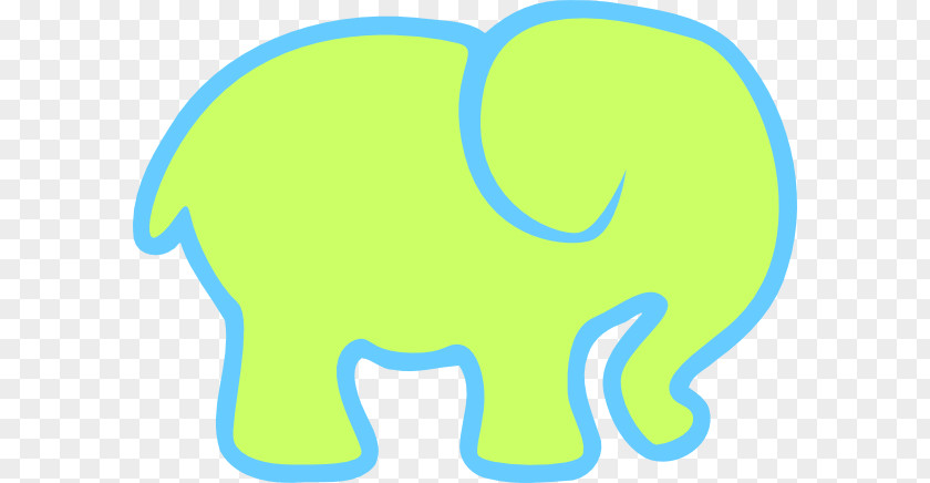 Elephant Blue Big Elephants Clip Art PNG