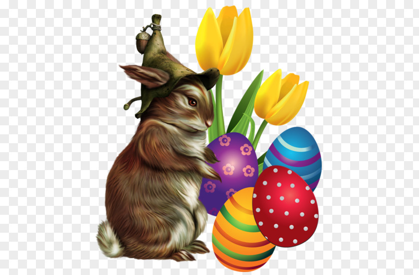 Plant Rabbits And Hares Easter Egg PNG