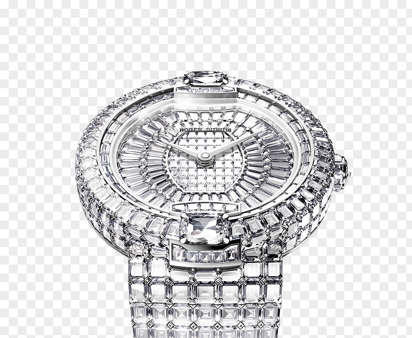 Watch Strap Product Design Silver Bling-bling PNG