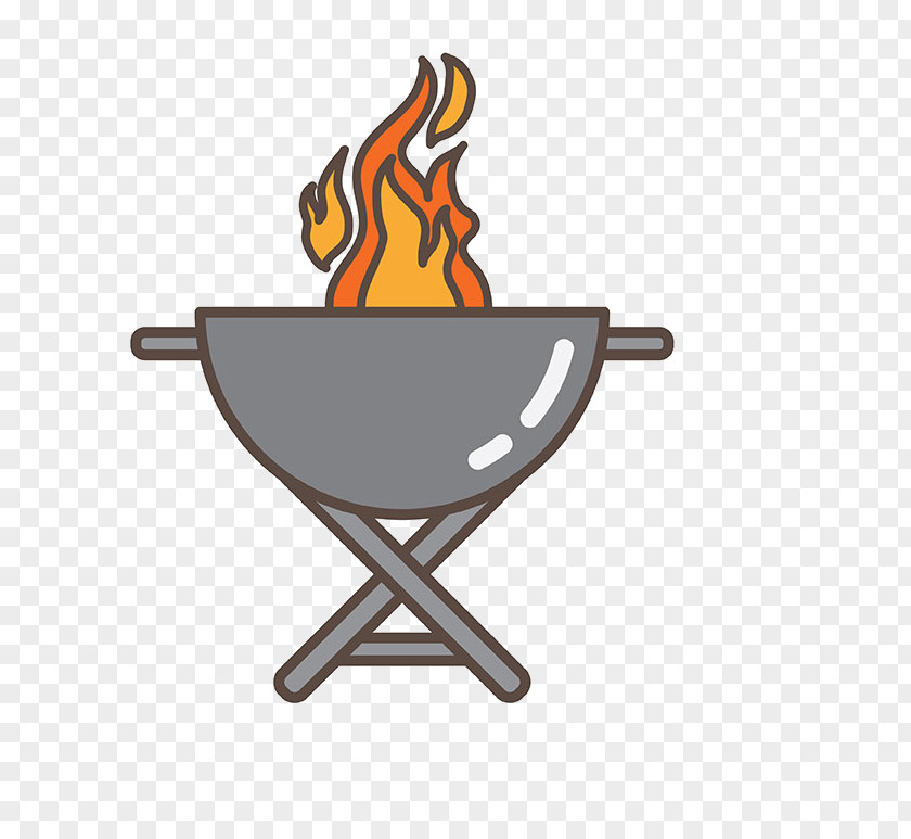 Barbecue Rack Tailgate Party Drawing PNG