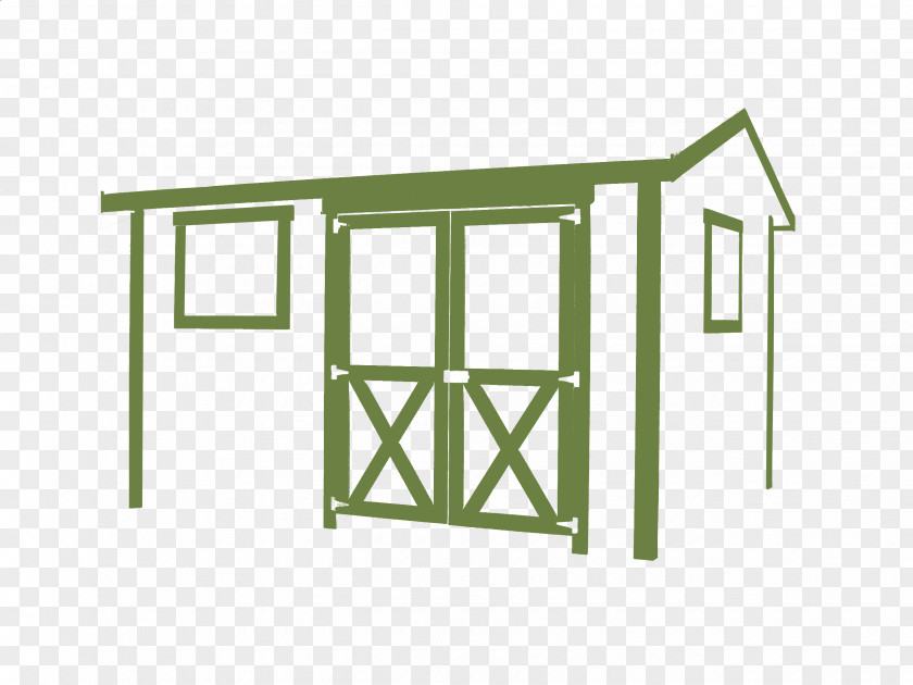 Barn Shed Overhang Garage Backyard PNG
