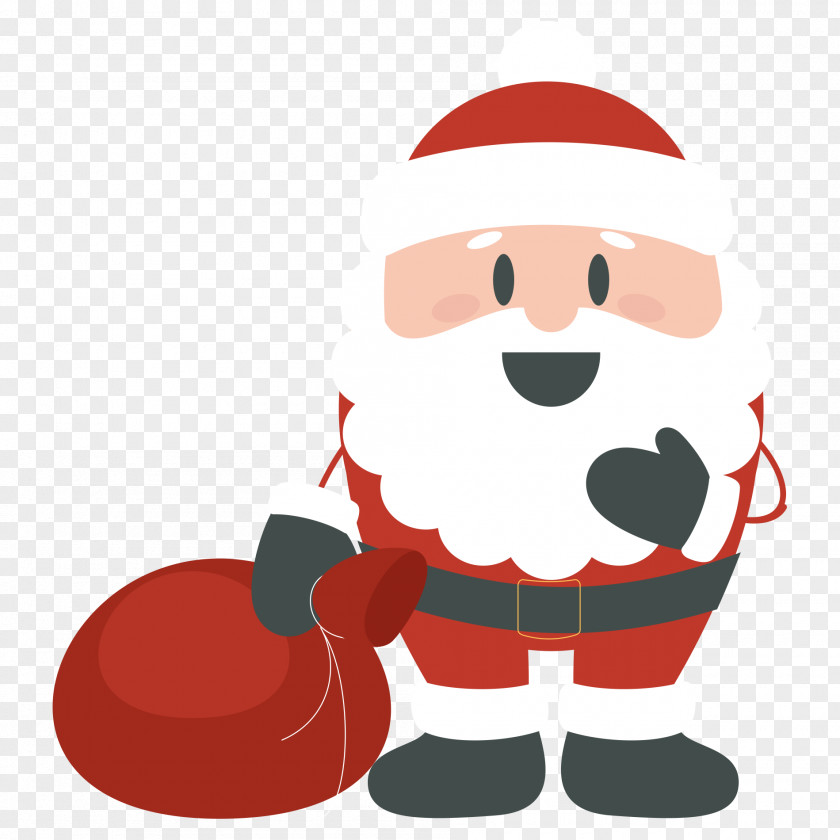 Christmas Santa Claus Gift Day Image PNG