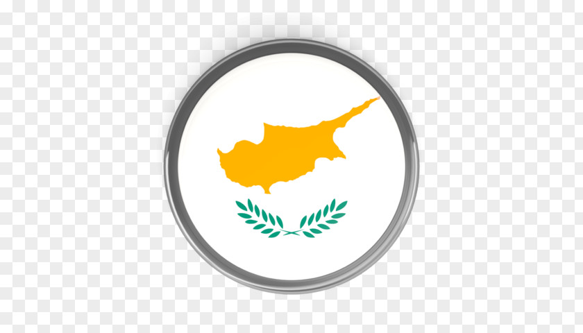 Metal Button Flag Of Cyprus National PNG