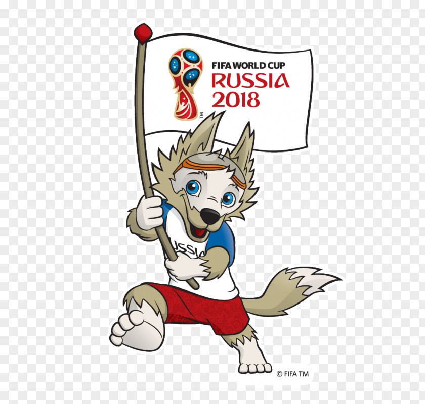 Russia 2018 World Cup FIFA Qualification Zabivaka Football PNG