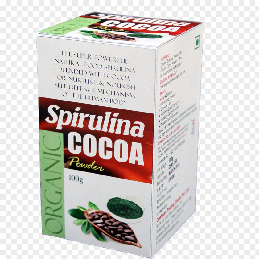 Tea Spirulina Food Cocoa Bean Herbal PNG