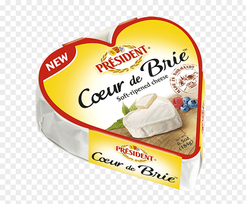 Cheese Processed Cream Président Brie PNG