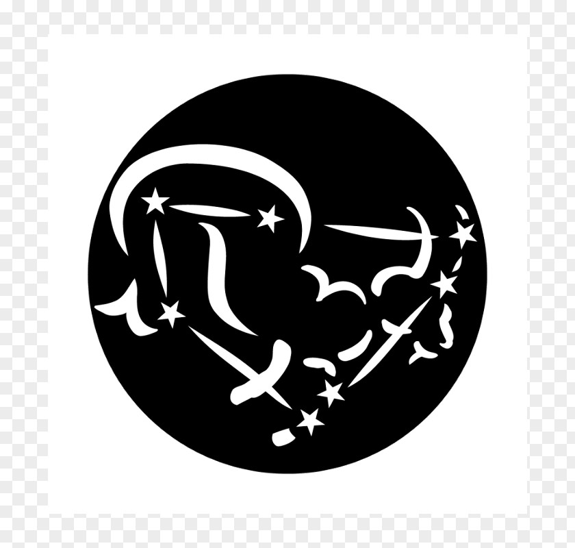 Goat Capricornus Logo Black Silhouette PNG