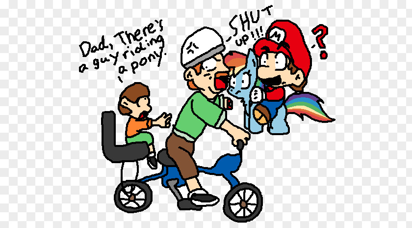 Happy Father Wheels Super Princess Peach Mario Level Pony PNG