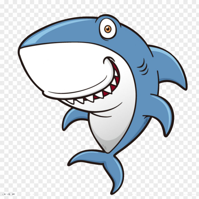Shark Great White Illustration PNG