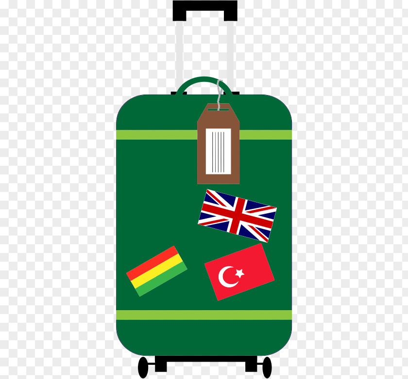 Suitcase Travel Baggage Clip Art PNG