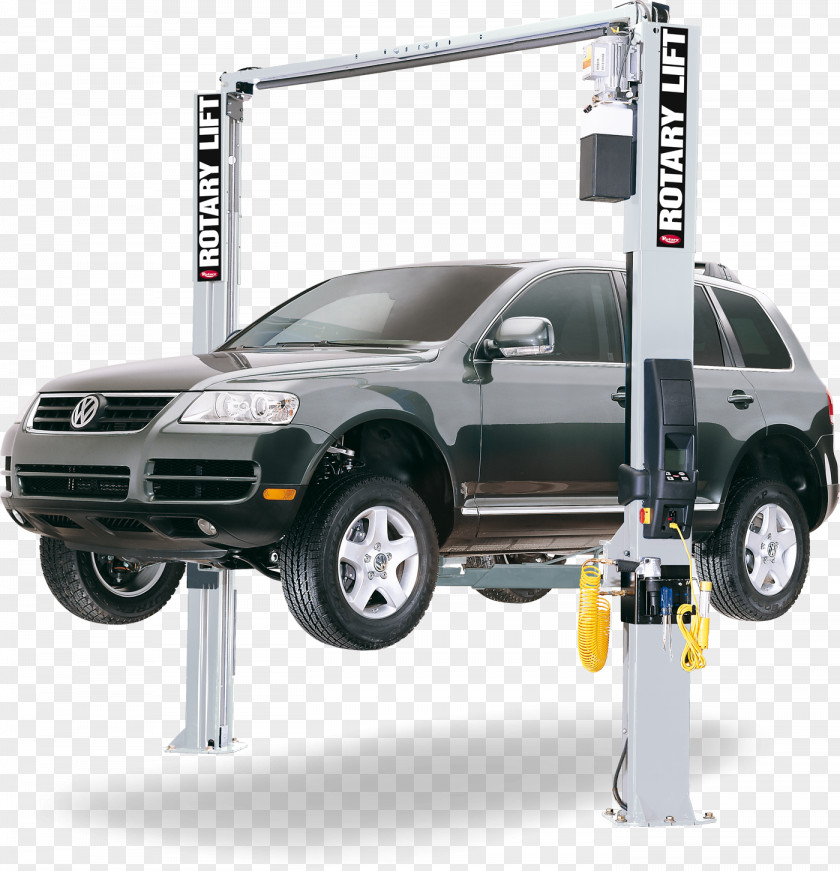 Auto Service Car Elevator Rotary Lift Lifting Equipment Hoist PNG