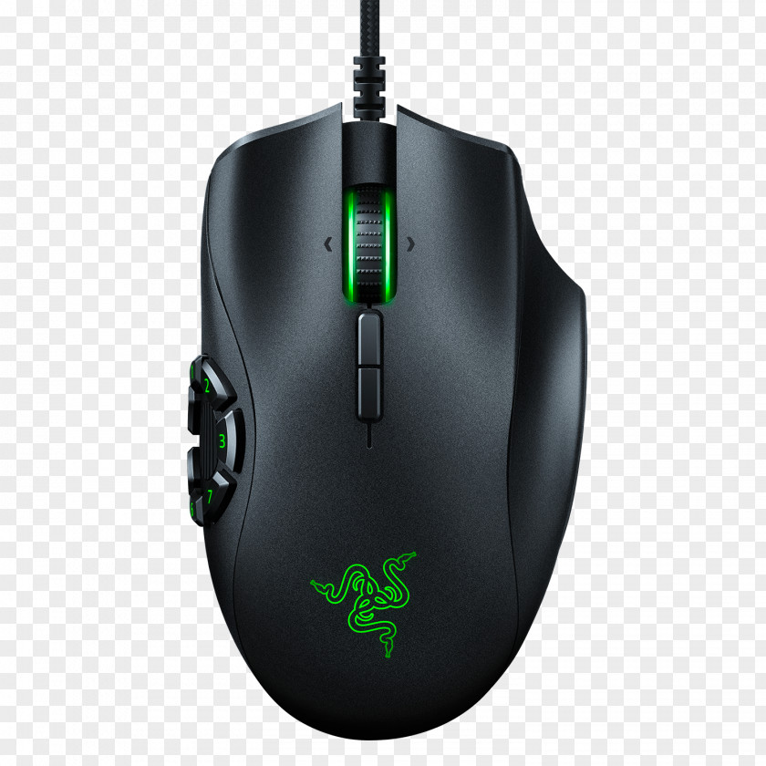 Computer Mouse Razer Naga Trinity Gaming Inc. Dots Per Inch PNG