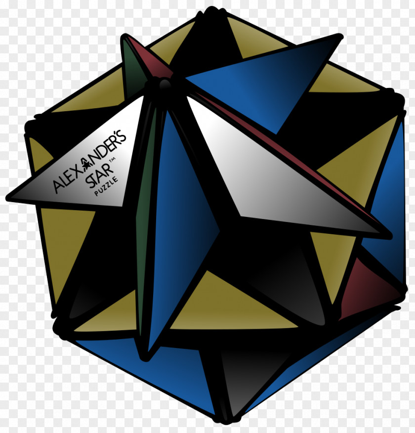 Cube Alexander's Star Rubik's Puzzle Great Dodecahedron PNG