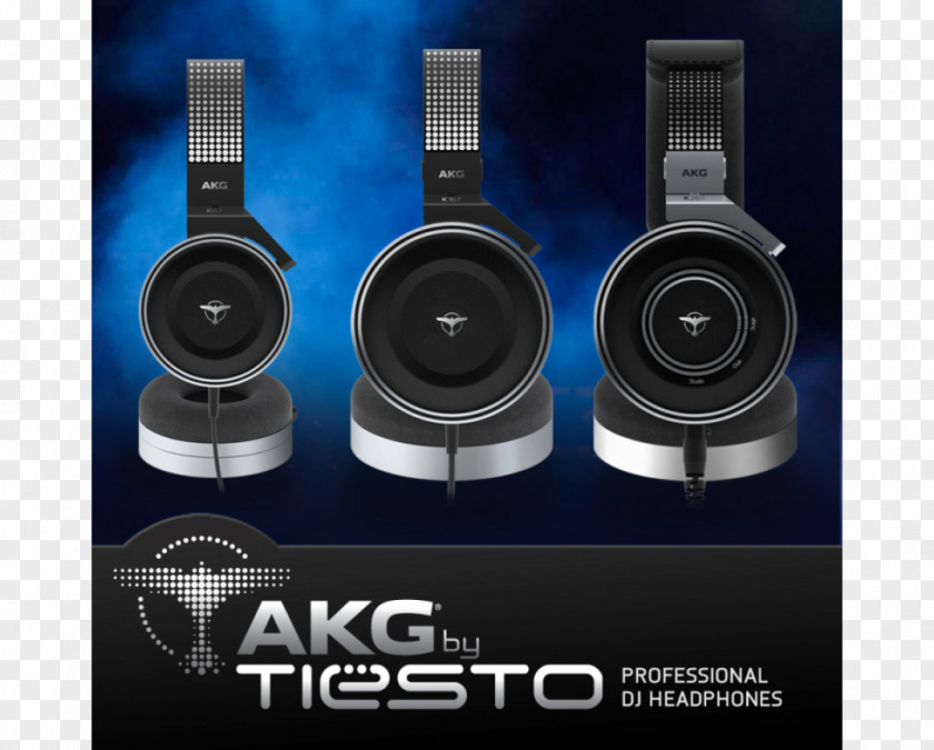 Headphones AKG K167 DJ Audio K67 TIËSTO Acoustics PNG