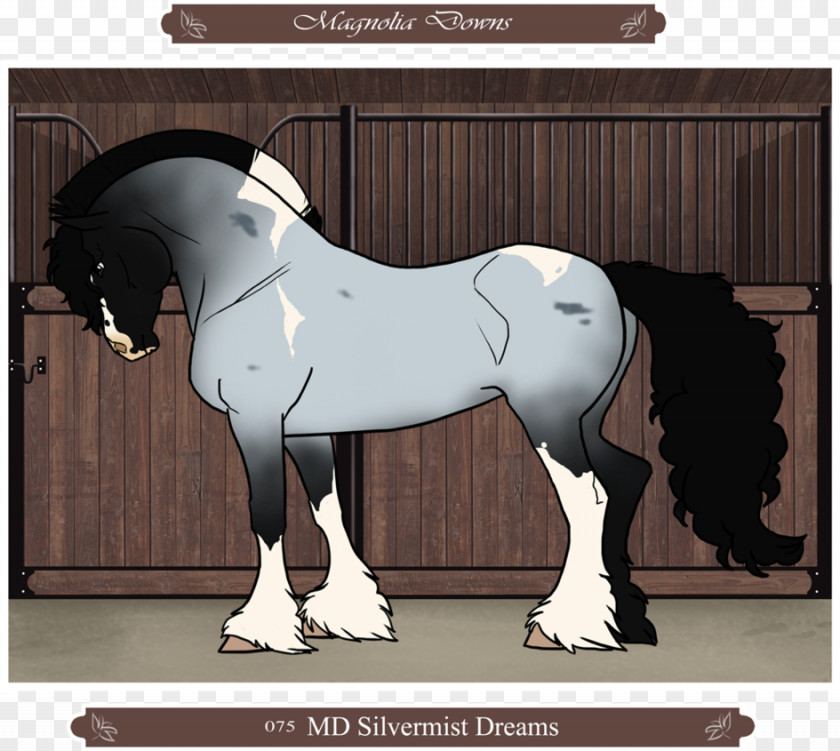 Silver Mist Stallion Mustang Mare Pony Colt PNG
