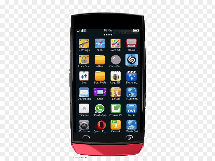 Smartphone Feature Phone Samsung Galaxy S Android Handheld Devices PNG