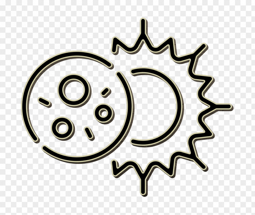 Space Icon Eclipse Moon PNG