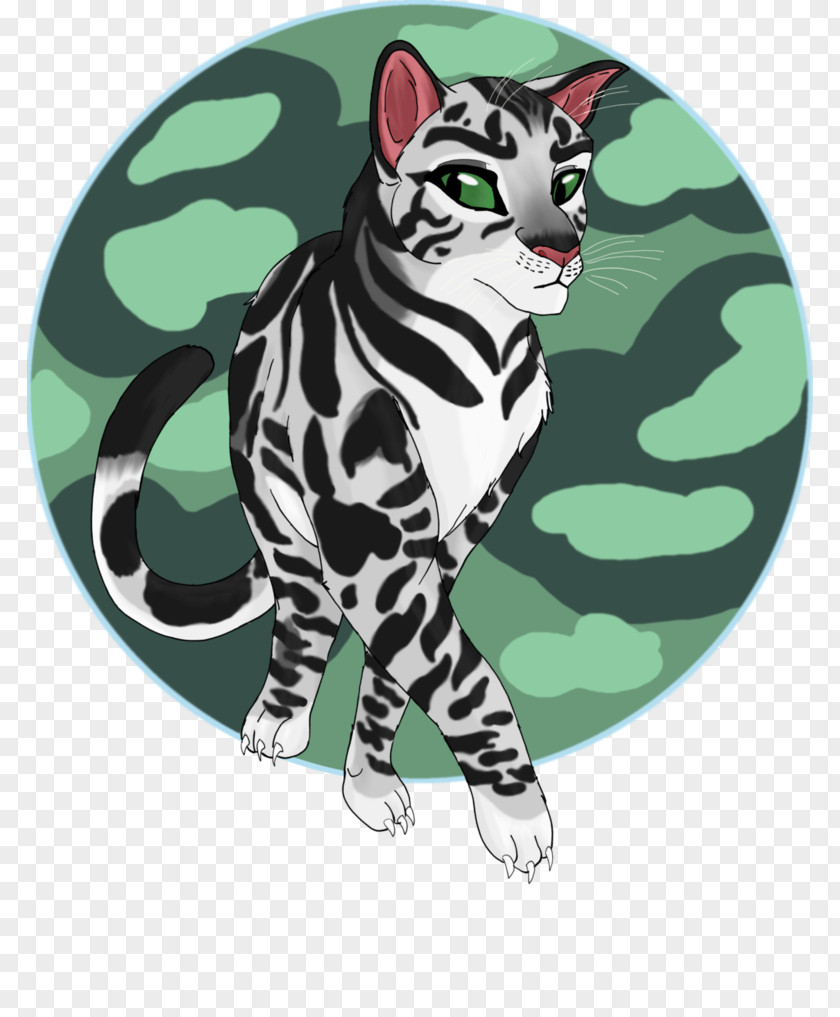 Tiger Ocelot Cat Whiskers Illustration PNG