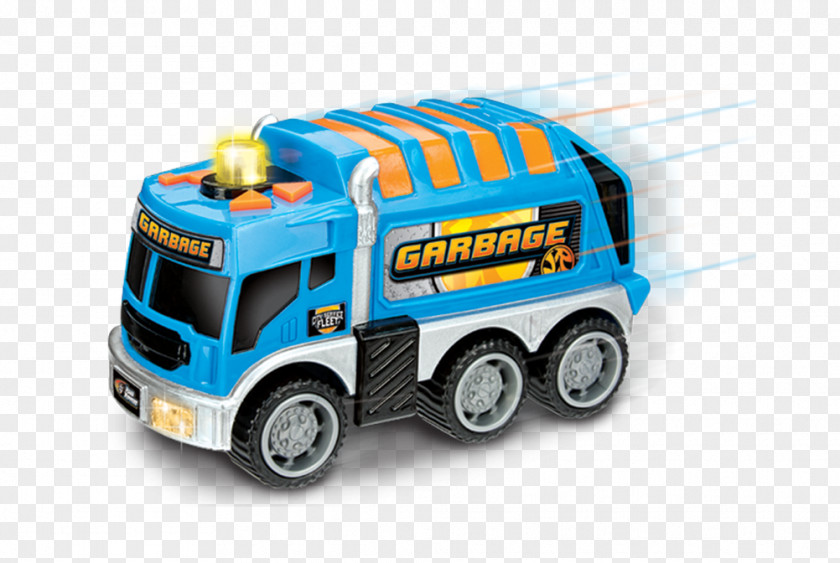 Truck Commercial Vehicle Garbage Model Car PNG