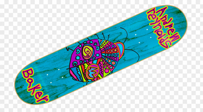 Turquoise Skateboarding PNG